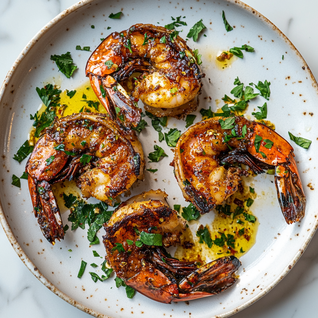 Marc's pan-fried spicy shrimp